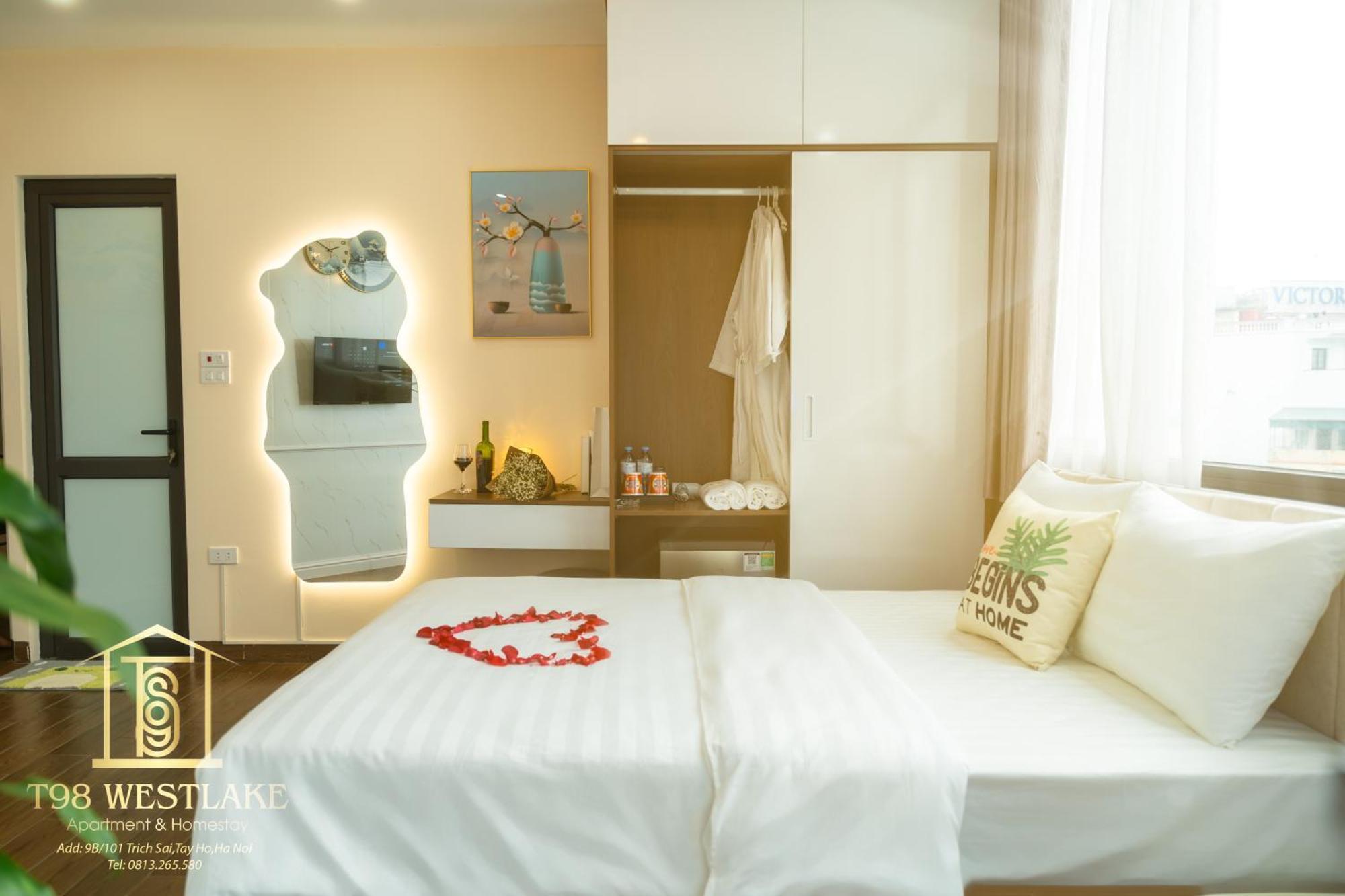 T98 Westlake Trich Sai - Tay Ho Center Lake View Studio Hanoi Exterior foto